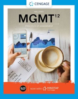 MGMT 12th Edition Williams Test Bank